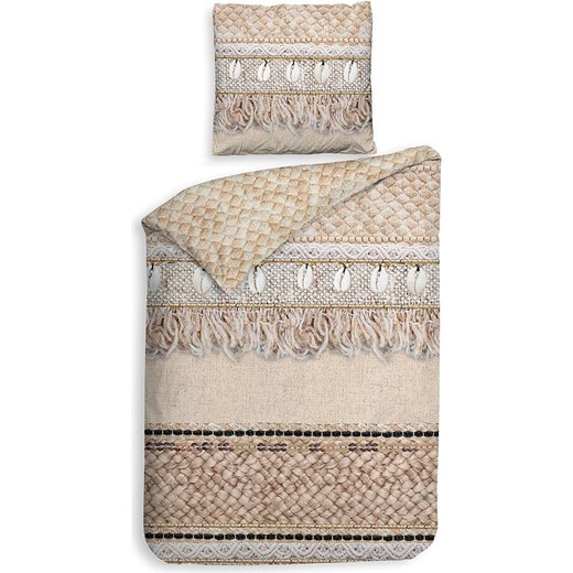 Heckett Lane Komplet pościeli twillowej &quot;Linna&quot; w kolorze beżowym ze sklepu Limango Polska w kategorii Pościele - zdjęcie 174573528
