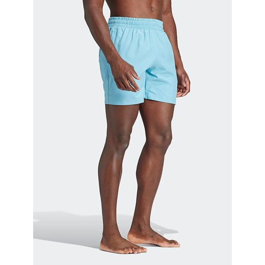 adidas Szorty kąpielowe &quot;ESSENTIALS&quot; w kolorze błękitnym ze sklepu Limango Polska w kategorii Kąpielówki - zdjęcie 174573715