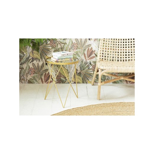 Lifa Living Stolik w kolorze złotym - wys. 47,5 x Ø 36 cm Lifa Living onesize okazja Limango Polska