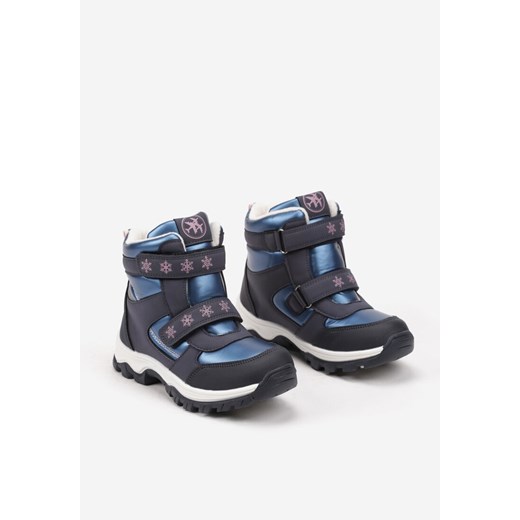 Buty zimowe dziecięce Born2be na rzepy 