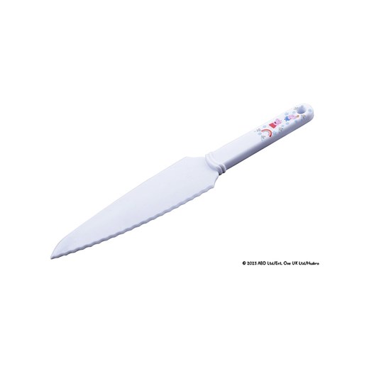 Dr. Oetker Nóż &quot;Peppa i George&quot; w kolorze białym do ciasta - dł. 26 cm ze sklepu Limango Polska w kategorii Akcesoria do pieczenia - zdjęcie 174581066