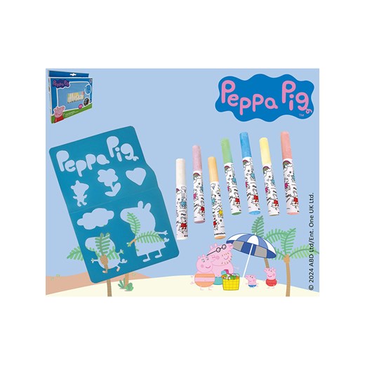 Happy People Kreda drogowa &quot;Peppa Pig&quot; - 3+ ze sklepu Limango Polska w kategorii Zabawki - zdjęcie 174581125