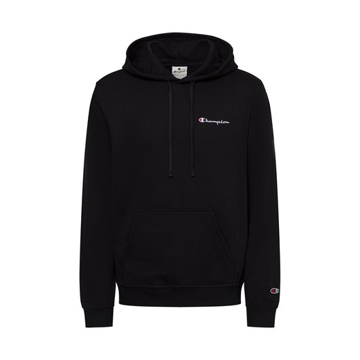 Champion Męski sweter z kapturem Mężczyźni Bawełna czarny wzorzysty ze sklepu vangraaf w kategorii Bluzy męskie - zdjęcie 174582637