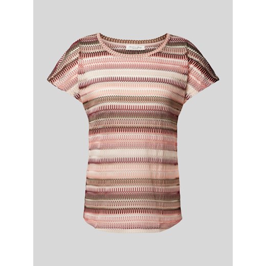 T-shirt z okrągłym dekoltem ze sklepu Peek&Cloppenburg  w kategorii Bluzki damskie - zdjęcie 174584996