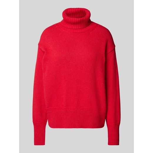 Sweter z dzianiny z golfem ze sklepu Peek&Cloppenburg  w kategorii Swetry damskie - zdjęcie 174585077
