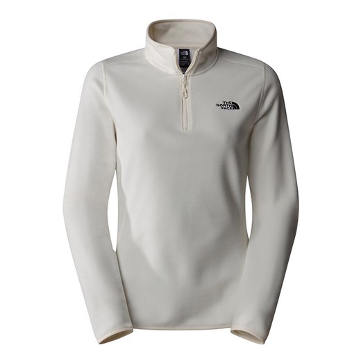 Bluza The North Face 100 Glacier 1/4 Zip Fleece 0A855M4HP1 - biała ze sklepu streetstyle24.pl w kategorii Bluzy damskie - zdjęcie 174585495