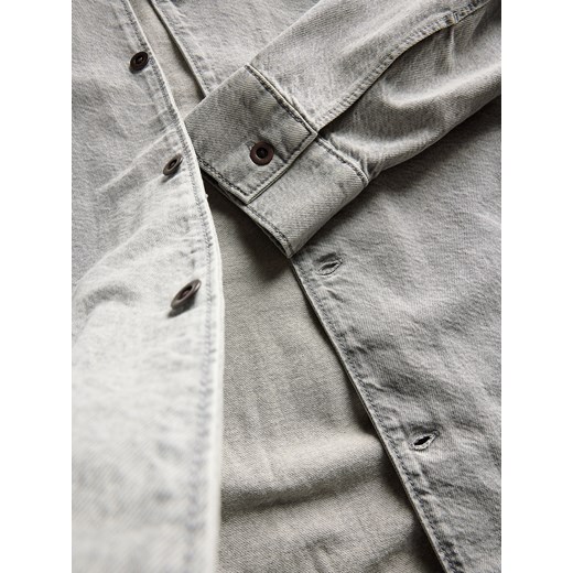 Reserved koszula męska z klasycznym kołnierzykiem bawełniana z długimi rękawami 