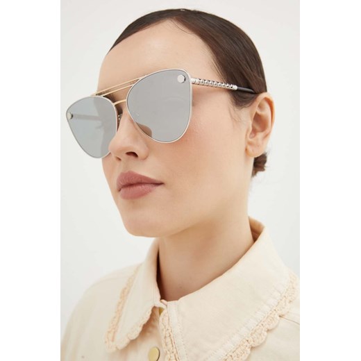 Versace okulary przeciwsłoneczne damskie 0VE2267 ze sklepu ANSWEAR.com w kategorii Okulary przeciwsłoneczne damskie - zdjęcie 174586865