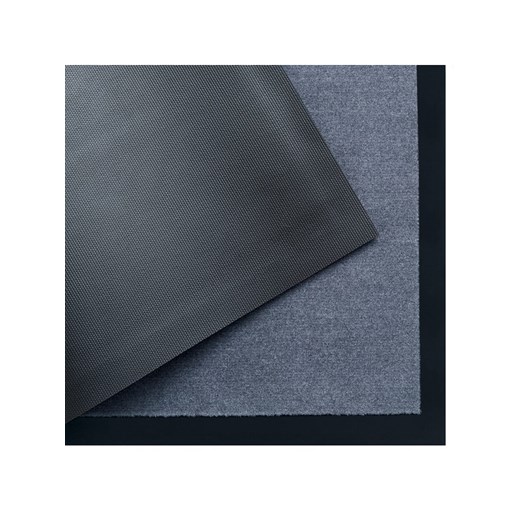 WHITE LABEL Wycieraczka w kolorze szarym 45x75 cm promocyjna cena Limango Polska