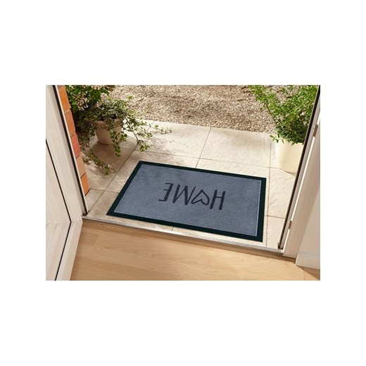 WHITE LABEL Wycieraczka w kolorze szarym 45x75 cm okazja Limango Polska