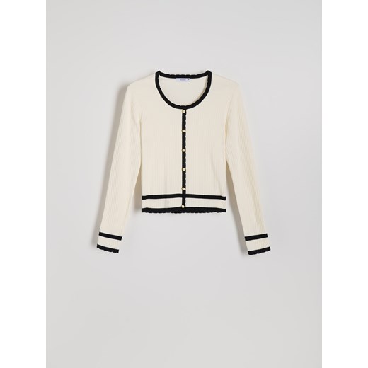 Reserved - Bluzka z wiskozą - wielobarwny Reserved L Reserved