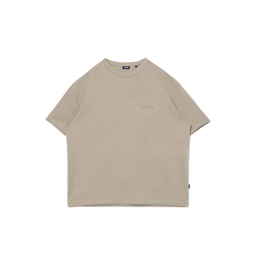 Cropp - T-shirt z napisami - zielony Cropp XXL Cropp