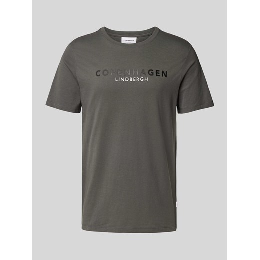 T-shirt z nadrukiem z logo i napisem ze sklepu Peek&Cloppenburg  w kategorii T-shirty męskie - zdjęcie 174594276
