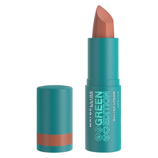 Maybelline Szminka &quot;Green Edition Buttercream - 014 Sandy&quot; - 3,4 g ze sklepu Limango Polska w kategorii Pomadki do ust - zdjęcie 174594417