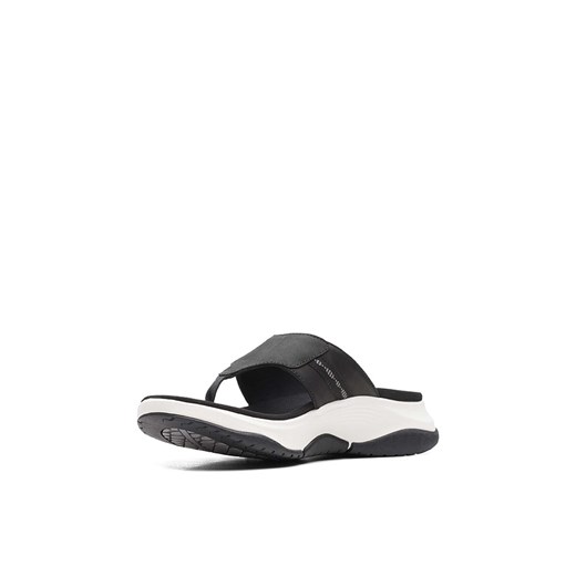 Klapki damskie Clarks bez zapięcia casual z tworzywa sztucznego