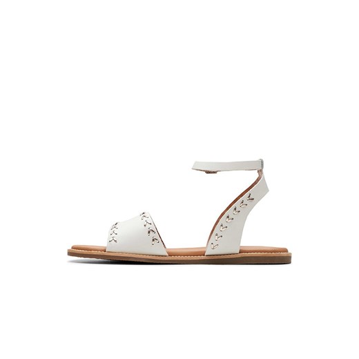 Sandały damskie Clarks płaskie 