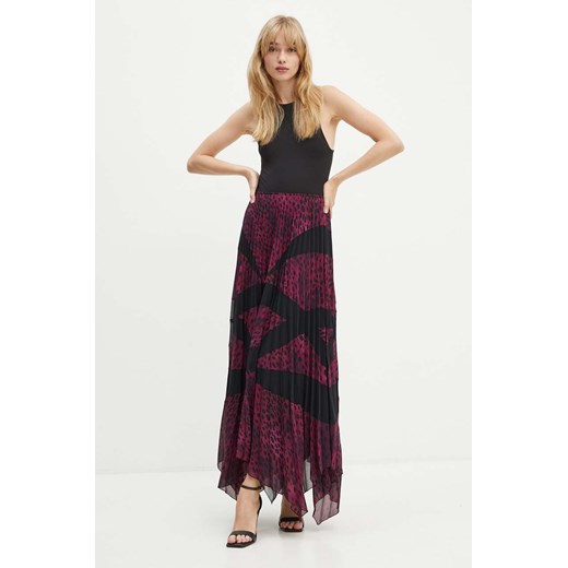 Pinko spódnica kolor fioletowy maxi rozkloszowana 104074 A241 ze sklepu ANSWEAR.com w kategorii Spódnice - zdjęcie 174598837