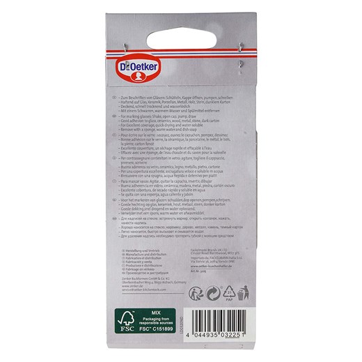 Akcesoria do paznokci Dr. Oetker 