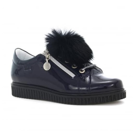 Półbuty Bartek W-48618/Sz/1Ihx, Dla Dziewcząt, Ocean ze sklepu Wojas w kategorii Półbuty dziecięce - zdjęcie 174604067