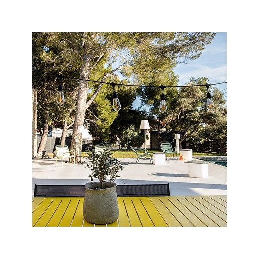 lumisky Girlanda LED &quot;Mafy&quot; w kolorze granatowym - dł. 600 cm ze sklepu Limango Polska w kategorii Oświetlenie ogrodowe - zdjęcie 174605726