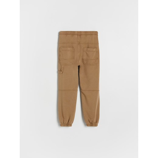 Reserved - Joggery z efektem sprania - brązowy Reserved 170 (13-14 lat) Reserved