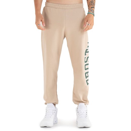Spodnie Prosto Klasyk Sweatpants Flangor KL241MPAN4031 - beżowe ze sklepu streetstyle24.pl w kategorii Spodnie męskie - zdjęcie 174609926
