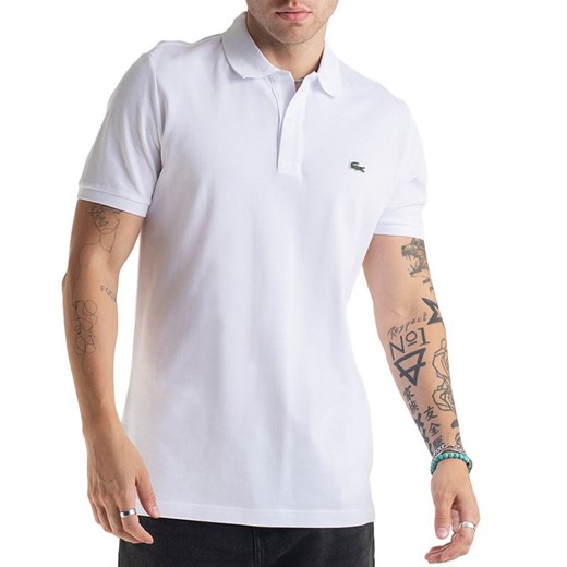 Koszulka Lacoste PH4012-001 - biała ze sklepu streetstyle24.pl w kategorii T-shirty męskie - zdjęcie 174609927