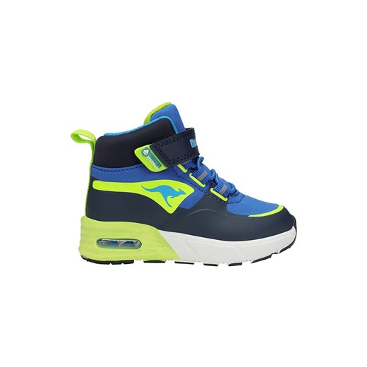 Kangaroos Sneakersy &quot;K-XI Creed&quot; w kolorze niebiesko-zielonym ze sklepu Limango Polska w kategorii Buty zimowe dziecięce - zdjęcie 174610327