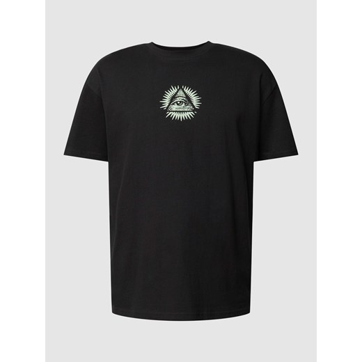 T-shirt o kroju oversized z nadrukowanym motywem model ‘NEW ORDER’ ze sklepu Peek&Cloppenburg  w kategorii T-shirty męskie - zdjęcie 174611829