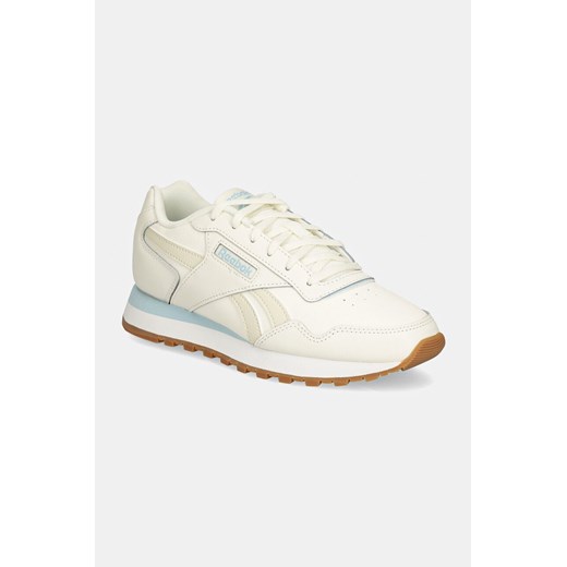 Reebok Classic sneakersy skórzane Glide kolor beżowy 100201278 ze sklepu ANSWEAR.com w kategorii Buty sportowe damskie - zdjęcie 174618297
