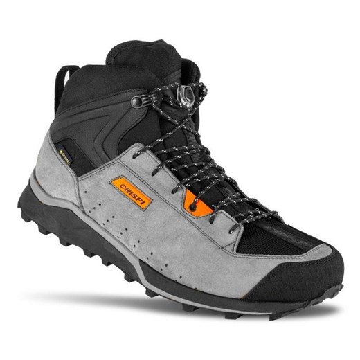 Buty trekkingowe Crispi Attiva Mid Gtx LW23206000 szare ze sklepu ButyModne.pl w kategorii Buty trekkingowe męskie - zdjęcie 174622047
