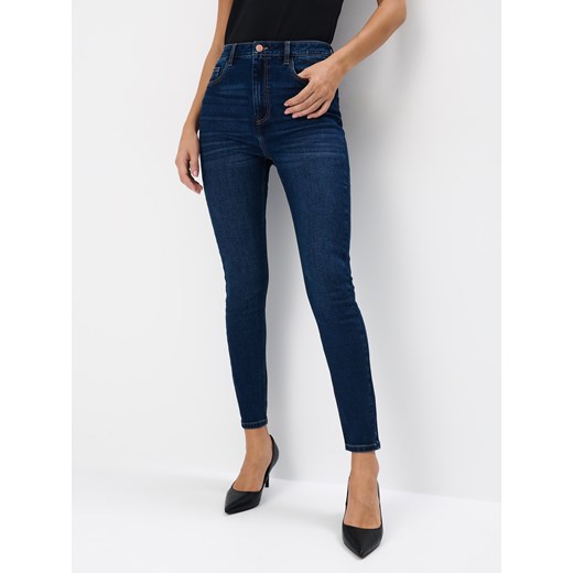 Mohito - Jeansy skinny - granatowy Mohito 36 Mohito