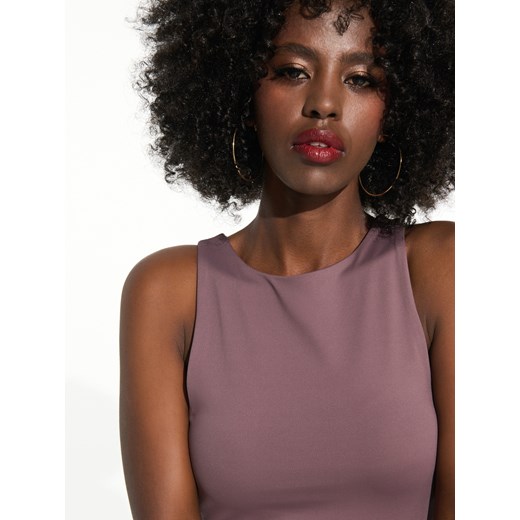 Sinsay - Body - fioletowy Sinsay XS Sinsay