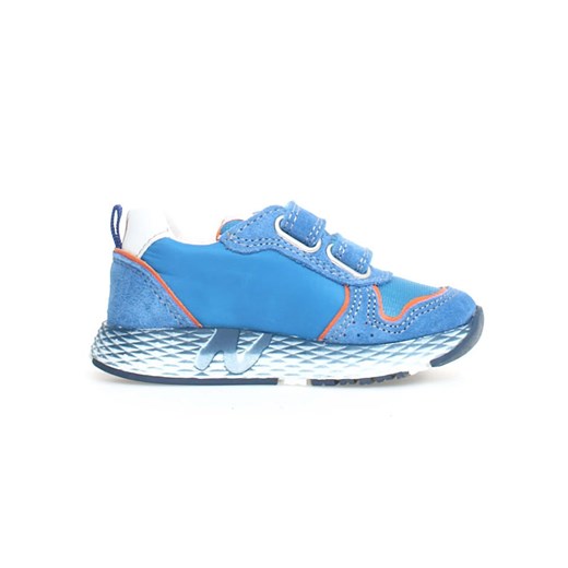 Buty sportowe dziecięce Naturino ze skóry niebieskie 