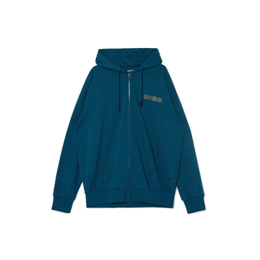 Cropp - Bluza z japońskim motywem - niebieski ze sklepu Cropp w kategorii Bluzy męskie - zdjęcie 174626386