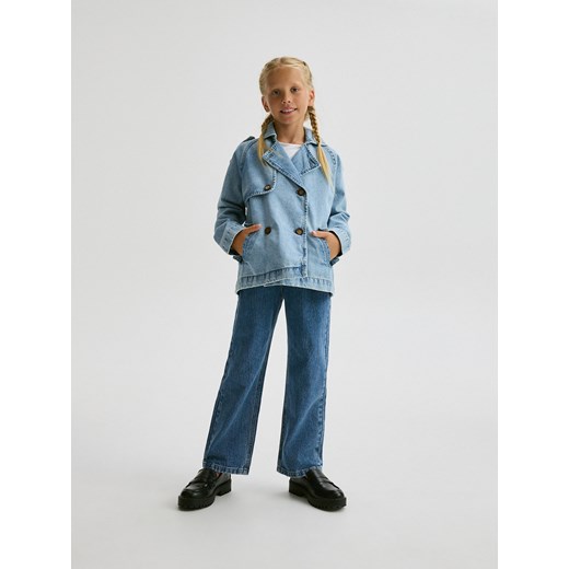 Reserved - Jeansowy trencz - niebieski Reserved 164 (13 lat) Reserved