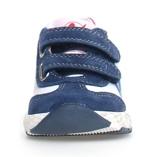 Naturino Skórzane sneakersy &quot;Jesko 2&quot; w kolorze granatowo-białym Naturino 34 wyprzedaż Limango Polska