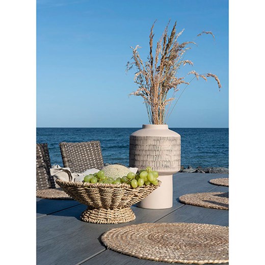House Nordic Miska w kolorze jasnobrązowym na owoce - wys. 11 x Ø 30 cm House Nordic onesize Limango Polska wyprzedaż