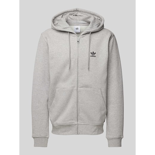 Bluza rozpinana z wyhaftowanym logo ze sklepu Peek&Cloppenburg  w kategorii Bluzy męskie - zdjęcie 174638266