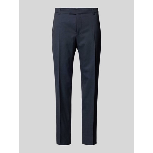 Spodnie do garnituru o kroju regular fit z zapięciem na guzik ze sklepu Peek&Cloppenburg  w kategorii Spodnie męskie - zdjęcie 174638338