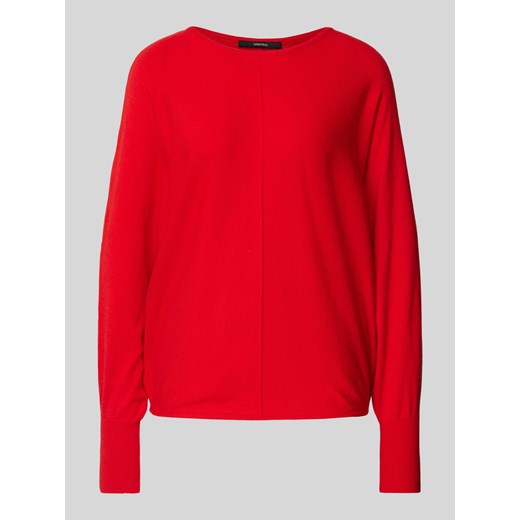 Sweter z dzianiny z okrągłym dekoltem model ‘Taliya’ ze sklepu Peek&Cloppenburg  w kategorii Swetry damskie - zdjęcie 174638509