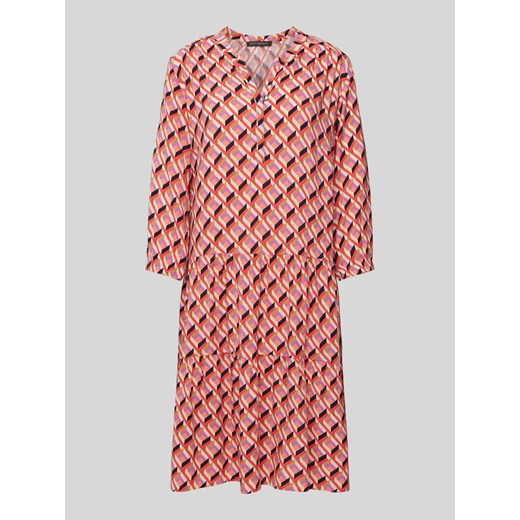 Sukienka o długości do kolan z graficznym wzorem ze sklepu Peek&Cloppenburg  w kategorii Sukienki - zdjęcie 174638558
