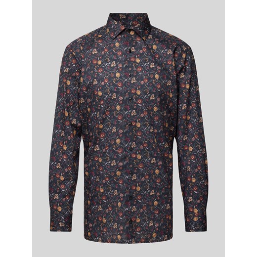 Koszula biznesowa o kroju Modern Fit z kołnierzykiem typu kent ze sklepu Peek&Cloppenburg  w kategorii Koszule męskie - zdjęcie 174638636