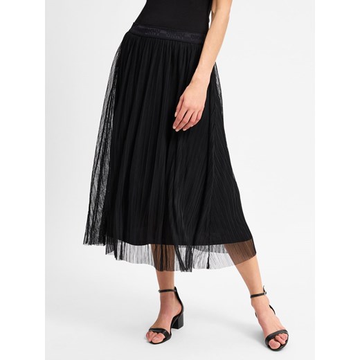 DKNY Spódnica damska Kobiety czarny jednolity M promocja vangraaf