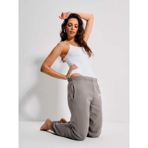 Sinsay - Spodnie dresowe - szary Sinsay M Sinsay
