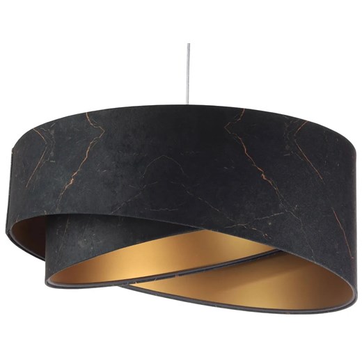 Czarno-złota lampa wisząca glamour F9-W13 ze sklepu Edinos.pl w kategorii Lampy wiszące - zdjęcie 174648189