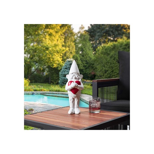 Garden Spirit Figurka dekoracyjna &quot;Love&quot; w kolorze białym - wys. 33 cm ze sklepu Limango Polska w kategorii Dekoracje - zdjęcie 174648835