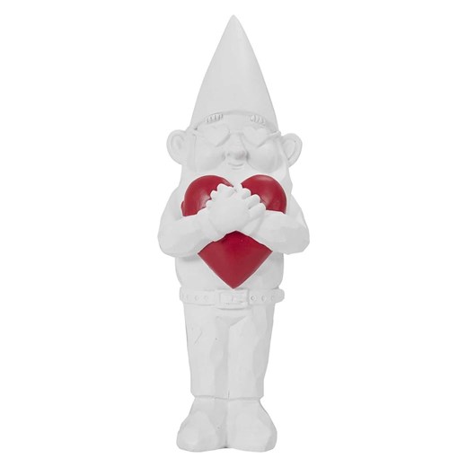 Garden Spirit Figurka dekoracyjna &quot;Love&quot; w kolorze białym - wys. 33 cm Garden Spirit onesize promocyjna cena Limango Polska