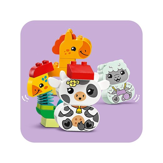 LEGO Zestaw LEGO® DUPLO® 10412 Animal train - 18 m+ Lego onesize Limango Polska wyprzedaż