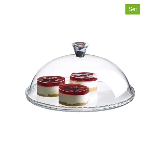 Trendy Kitchen by EXCÉLSA 2-częściowy zestaw do serwowania - wys. 26,2 x Ø 32,2 cm ze sklepu Limango Polska w kategorii Misy i tace dekoracyjne - zdjęcie 174649309